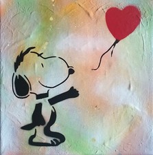PYB  signed  SNOOPY ballon