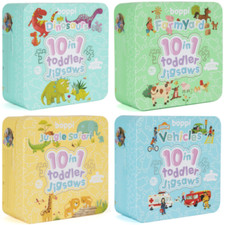 Bébé Jigsaw Puzzles Boppi 10 IN 1 Apprentissage Moteur Compétences Éducatif