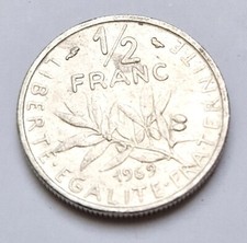 Pièce de monnaie 1/2 franc
