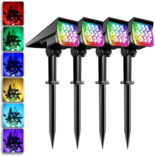 Solar garden lights rgb - lights,