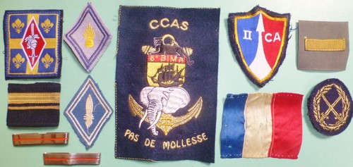 Lot insignes militaire grade - lot,
