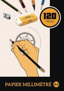 Papier millimétré carnet - a4:,