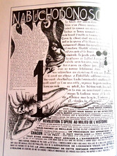 Revue affiche NABUCHODONOSOR