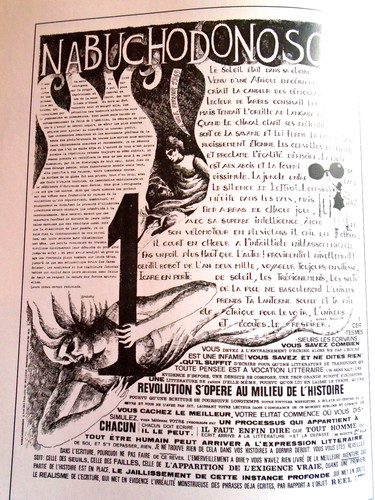 Revue affiche nabuchodonosor - affiche,