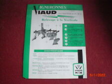 ANCIEN  PROSPECTUS  PUBLICITAIRE  CHARRUES  VIGNERONNES   PORTEES   VIAUD   