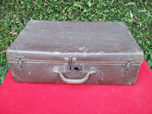 Ancienne valise carton - ancienne,