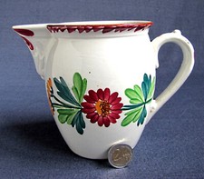 Grand Pot à Lait 13,5 cm Décor Colmar en Faïence de Sarreguemines