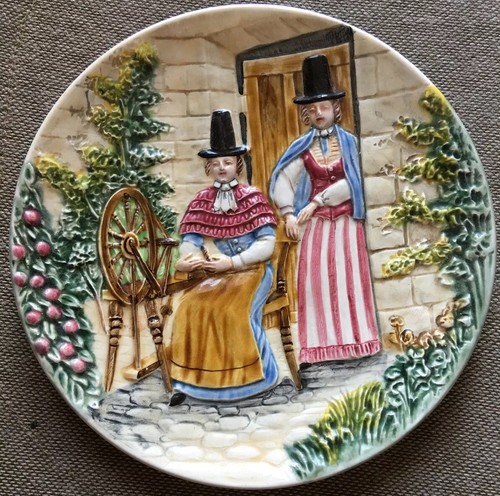 Assiette ceramique emaillée - ceramique,