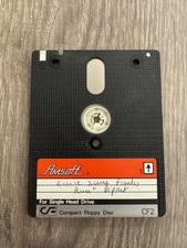 Une disquette Amsoft Amstrad