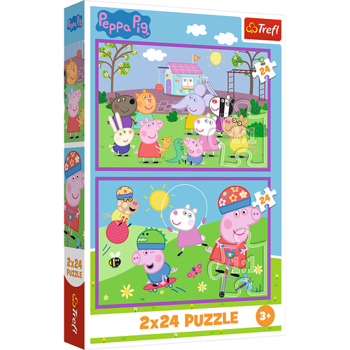Peppa pig puzzle 24 - puzzle,
