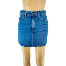 Jupe Mini En Jean Ultra Haute