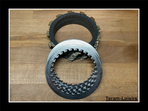 Kit disques garnis lisses - garnis,
