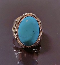 Belle bague argent turquoise