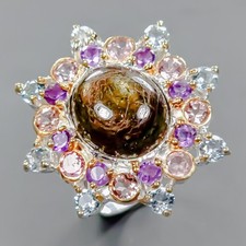 Bague saphir Fine Art 9 ct en