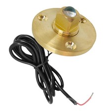 Bouchon de vidange de bateau en laiton avec lampe LED sous-marine pour bateau