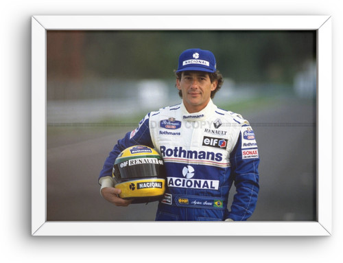 Photo encadrée ayrton senna - photo,