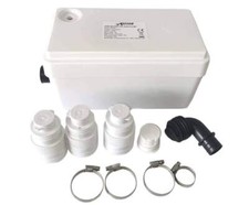 POMPE DE RELEVAGE 250W, BROYEUR SANITAIRE WC DOUCHE, EVIER, BAIGNOIRE,...