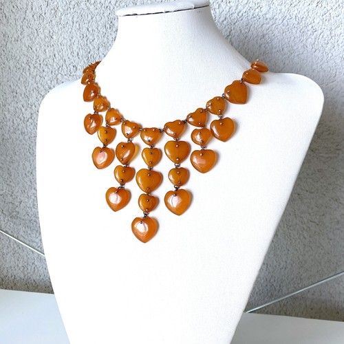 Collier ancien ambre
