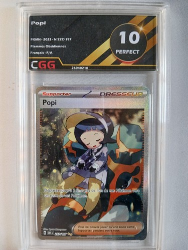 Carte pokemon francais popi - carte,