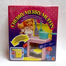 Cherry Merry Muffin 1988 Mattel Playset - Time 'n Bake - Cuisinière