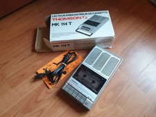 Magnétophone a Cassette * Thomson MK 114T * Lecteur enregistreur Vintage 80's