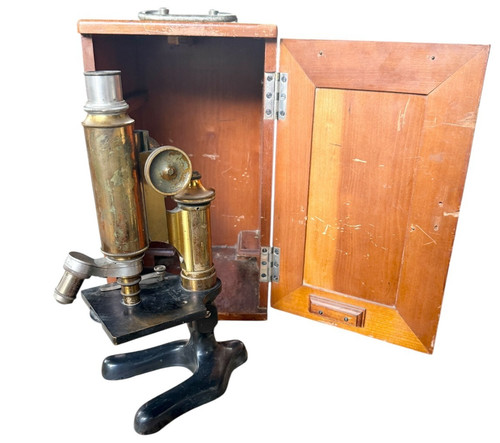 Antique bausch and lomb brass - antique,