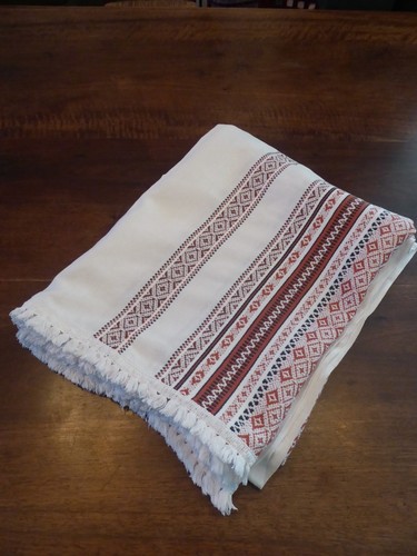 Grande nappe style basque - nappe,,