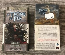 NEUF CARTES LE TRONE DE FER JCE @ OU MENE LA LOYAUTE @ EXTENSION GAME OF THRONES
