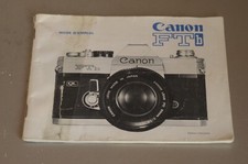 CANON: notice FTB-QL en français