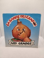 LES CRADOS  - DISQUE 45 T : LA BANDE DES CRADOS / 1989 THE TRACK RECORDS