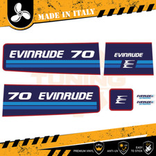 Décalcomanies adhésif Moteur hors-bord Evinrude 70 Ch 2 Temps