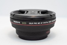 Adaptateur Grand Angle Objectif Photo/Video TIGEREYE HD DSLR PRO AF MC x0,5 52mm