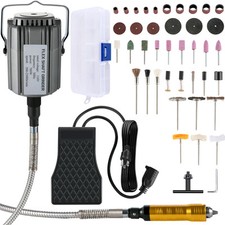 VEVOR Meuleuse Suspendue à Arbre Flexible Polisseur Suspendu Moulin 780 W 6,5 mm