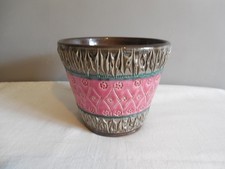 ANCIEN CACHE POT EN BARBOTINE