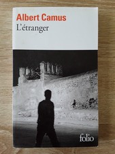 LIVRE-L'ETRANGER- CAMUS Albert- 2015 Folio
