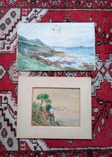 Emile Appay (1876-1935) La Corse- PAYSAGE MARIN IMPRESSIONNISTE