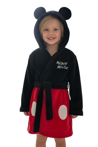Mickey rouge noir peignoir - mickey,