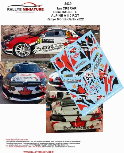 Decals ref 2439 alpine - decals,