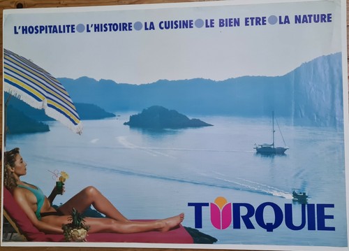 Turquie vers 1970 affiche - turquie,