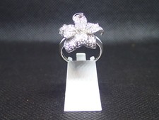 Bague Or blanc  750/éme de 5.30g, diamant / Bijoux d'occasion