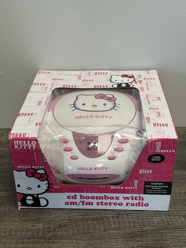 Sanrio hello kitty boombox - cd,