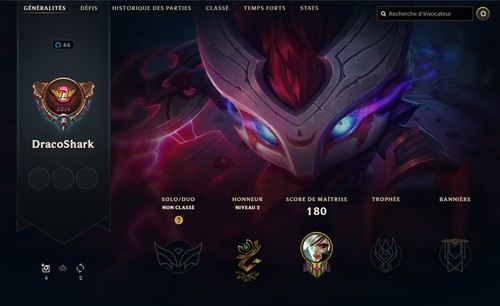 Compte league legends euw - league,