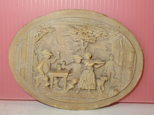 Bas relief calcite - bas,