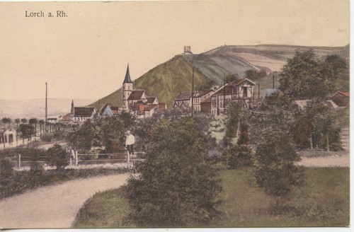 Carte postale suisse lorch - postale, a