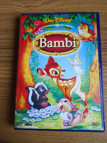 Dvd bambi walt disney 5 - bambi,