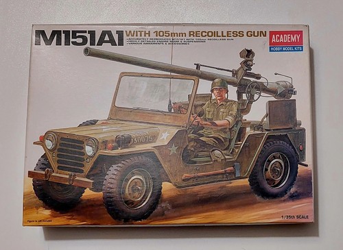 M151a1 with 105mm recoilless - m151a1,