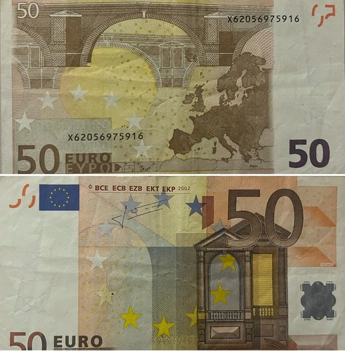 Billet rare euros 2002 - billet,