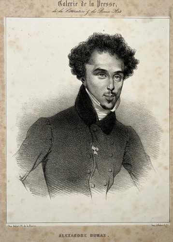 Alexandre dumas portrait - dumas,