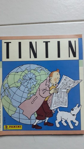 Album panini tintin - tintin, incomplet