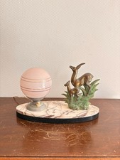 Ancien Lampe de Table Art